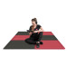 Мат-пазл  Hop-Sport HS-A010PM-6 EVA 1cm 6 частей black-red - фото №3